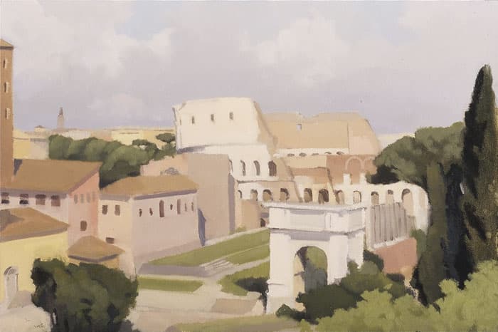 Yaz Krehbiel — Coliseum and Arch of Titus