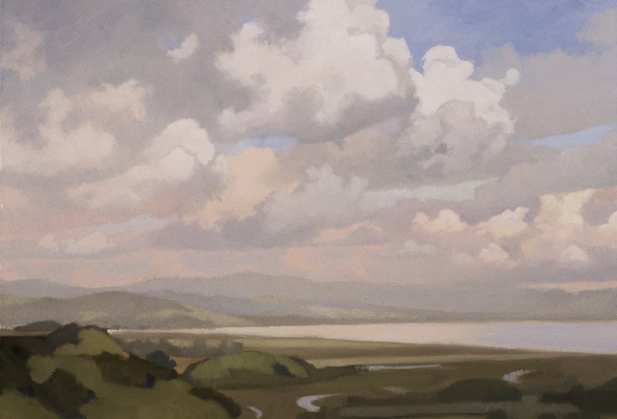 Yaz Krehbiel landscape painting